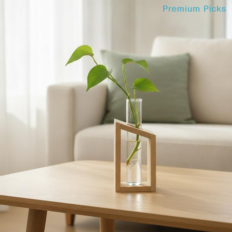 Propagation Station Vase - Przenośny szklany wazon do rozmnażania roślin