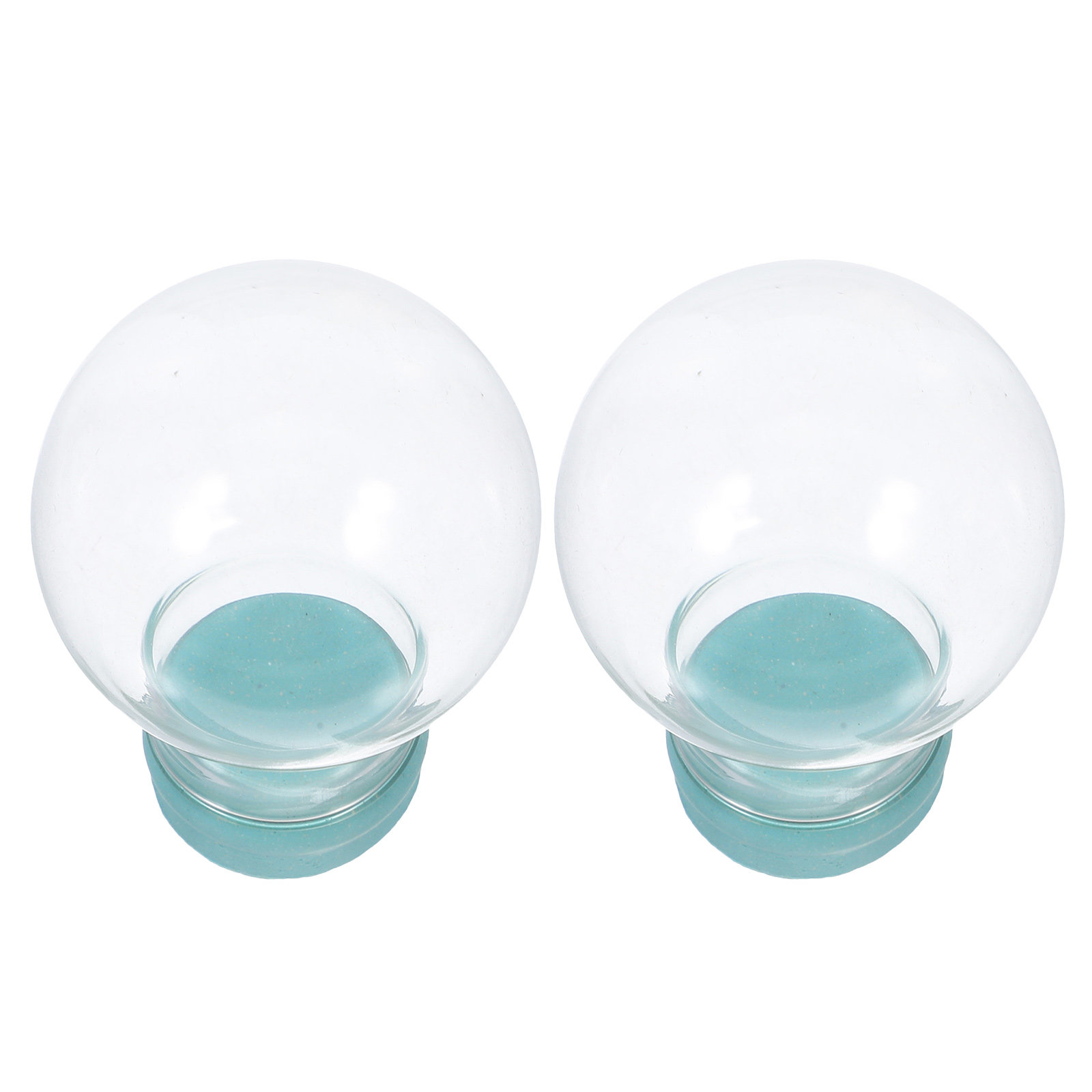 2 szt. Przezroczysta szklana k – Plastic Dome Clear recenzja i cena