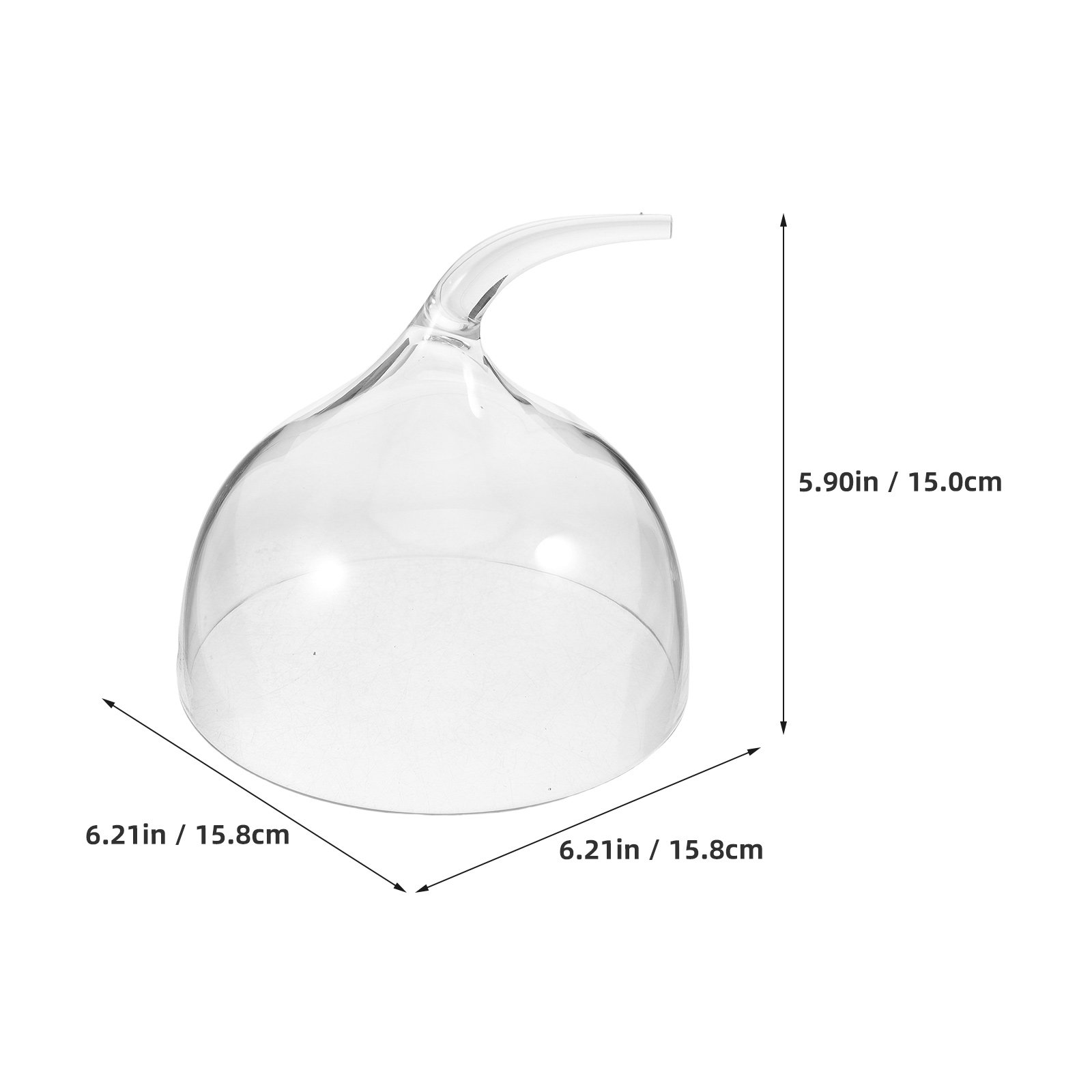 Lekka, przezroczysta osłonka n – Plastic Dome Clear recenzja i cena